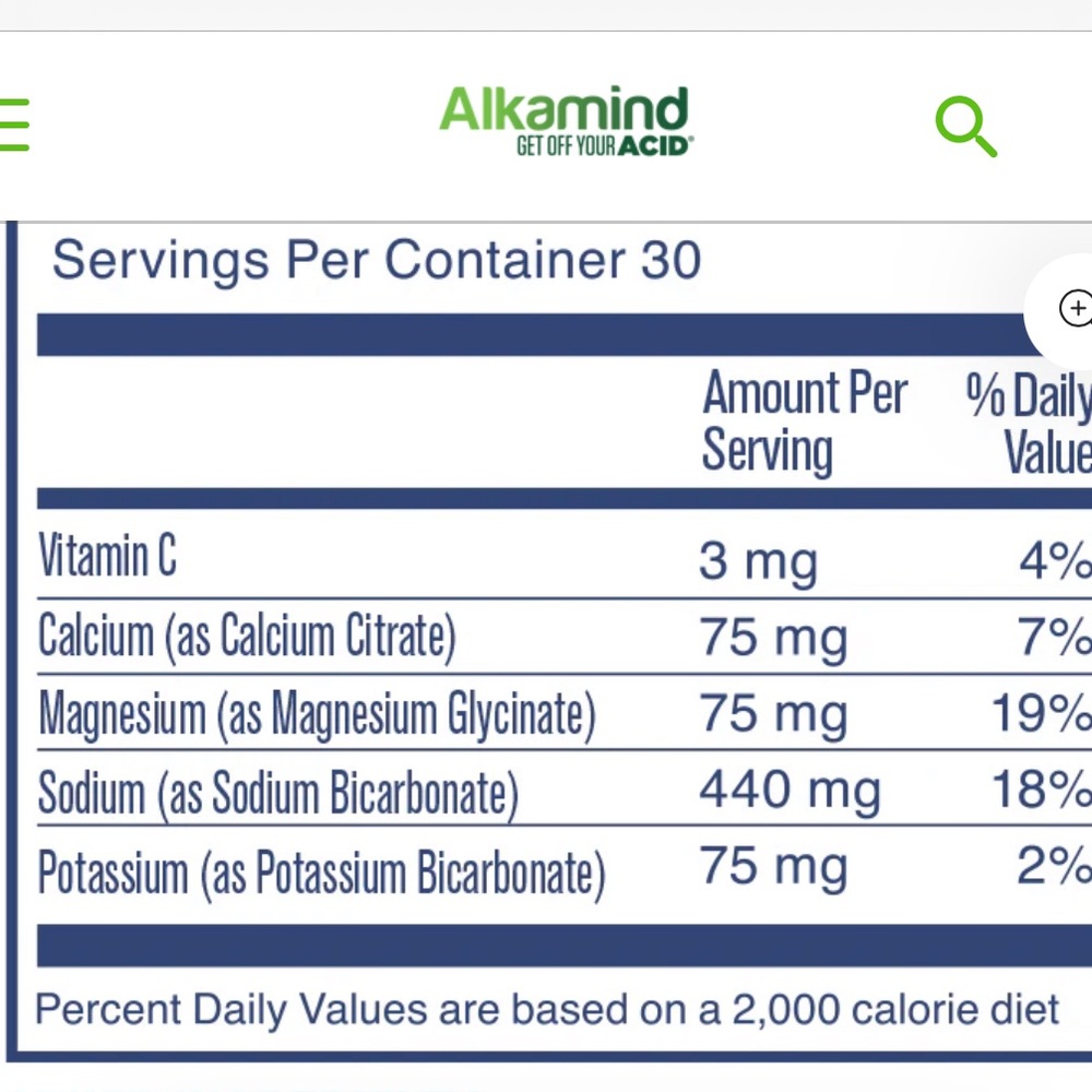 Alkamind NEW Acid-Kicking Minerals in lemon Kelly ripas fav! - Picture 5 of 9